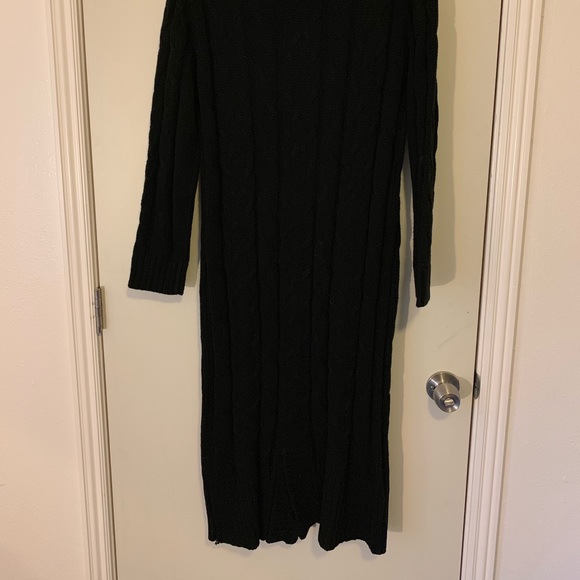 Black Sweater Dress (ROOLEE) - Picture 2 of 4